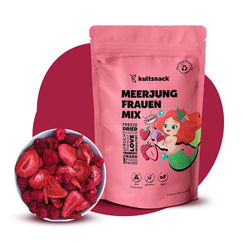 Meerjungfrauen-Mix-gefriergetrocknete-Beeren