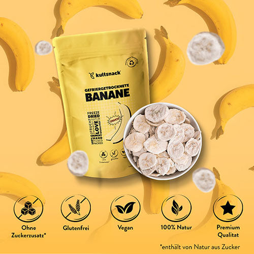 Gefriergetrocknete-Banane-Benefits