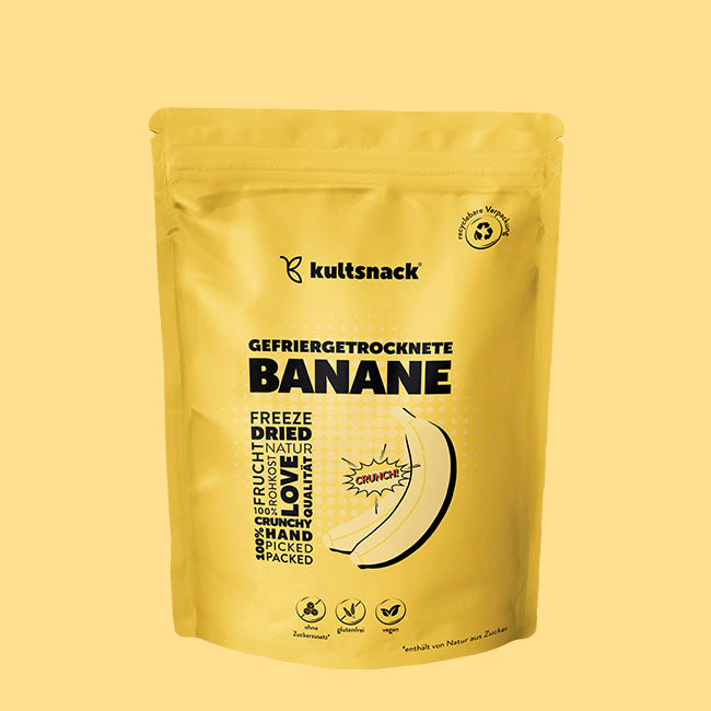 Gefriergetrocknete-Banane-Startgroesse